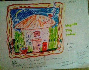 Liz's first dream hut picture