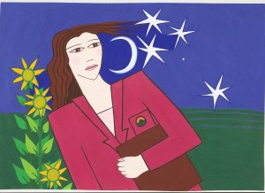 An early version was called 'The pink jacket'