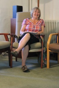 My session, with Celia Rees, on steering a happy course in a difficult market 