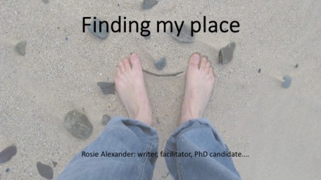 Finding my place