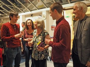 Family came to celebrate with me