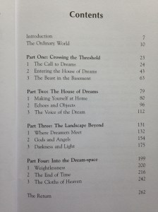 4 Parts, 3 chapters each in the House of Dreams